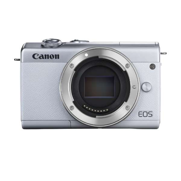 キヤノン ミラーレス一眼カメラ「EOS M200」ボディ（ホワイト） EOSM200WH-BODY