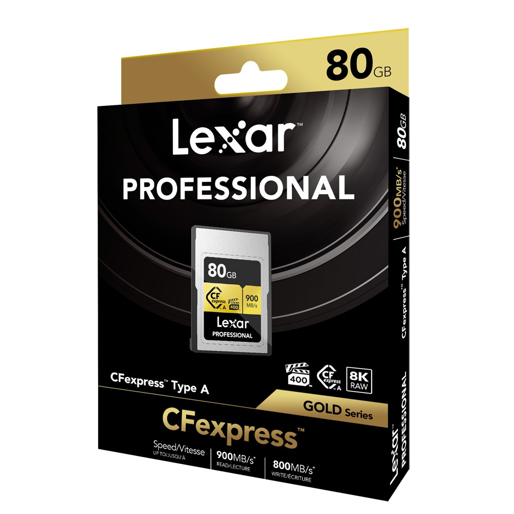 Lexar(レキサー) CFexpressカード TypeA 80GB GOLD