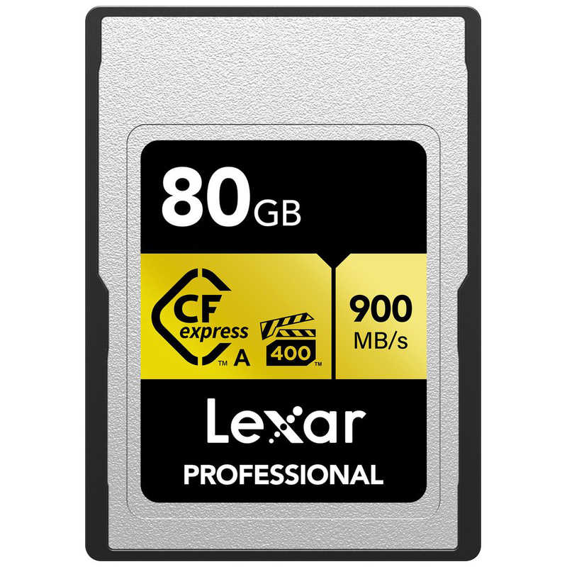LEXAR CFexpressカードGOLD (80GB)